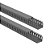 Kit 2 Canaleta Aberta Painel Elétrico Fio Cinza 30x30x2000mm - Imagem 1