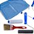 Kit Pintura 5 Peças Rolos Pincel Bandeja Suporte 23cm Tigre - Imagem 9