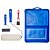 Kit Pintura 5 Peças Rolos Pincel Bandeja Suporte 23cm Tigre - Imagem 2