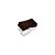 Interruptor Simples Preto 10A 250V Placa Espelho 4x2 Ilumi - Imagem 2