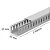 Kit 2 Canaleta Aberta Painel Elétrico Branca 20x20x2000mm - Imagem 2