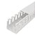 Kit 3 Canaleta Aberta Painel Elétrico Branca 20x20x2000mm - Imagem 3