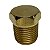 Plug Rosca Tampão P/ Tubulação Macho Metal Dourado 1/2'' - Imagem 3