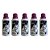 Kit 5 Pigmento Corante Líquido Bisnaga Tinta 50ml Violeta - Imagem 1