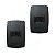 Kit 2 Tomada Elétrica Preta 2P+T 10A 250V Placa 4x2 Ilumi - Imagem 1