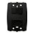 Kit 5 Conjunto Interruptor Simples + Tomada 20A 250V Preta - Imagem 3