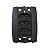 Kit 5 Conjunto 3 Tomadas Preta Monobloco 2P+T 10A 250V 4x2 - Imagem 4