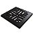Kit 6 Ralo Grelha Quadrado C/ Porta Grelha Preto 20x20cm - Imagem 2