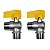 Kit 2 Registro Válvula Esférica 90° RM X RM 1/2'' Pex Gás - Imagem 1
