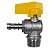 Kit 2 Registro Válvula Esférica 90° RM Espigão 1/2'' Pex Gás - Imagem 2