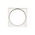 Porta Grelha Ralo Quadrado Caxilho Branco 150mm Tigre - Imagem 4