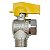 Kit 4 Registro Válvula Esférica 90° RM x RF 1/2'' Pex Gás - Imagem 2