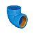 Joelho Cotovelo 90º PVC Soldável Rosca Latão 32mmx3/4'' Azul - Imagem 1