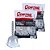 Kit 100 Espaçador Nivelador Easy Spin Rosca 1,5mm Cortag - Imagem 1