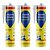 Kit 3 Selante Acrílico Repara Trinca Branco 500g Quartzolit - Imagem 1