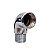 Kit 6 Joelho Cotovelo Curva Metal Cromado RM X RF 1/2'' X90° - Imagem 2