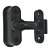 Tranqueta Trinco Fecho PVC P/ Porta Sanfonada Janela Preto - Imagem 2