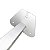 Kit 2 Suporte Grapa De Parafusar P/ Pia Bancada 50cm Branco - Imagem 2