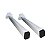 Kit 2 Suporte Grapa De Parafusar P/ Pia Bancada 50cm Branco - Imagem 4