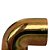 Kit 3 Joelho Cotovelo Curva Metal Dourado RM X RF 1/2'' X90° - Imagem 6