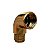 Kit 6 Joelho Cotovelo Curva Metal Dourado RM X RF 1/2'' X90° - Imagem 2