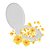 Assento Sanitário Almofadado Perfumado Aroma Floral Branco - Imagem 1
