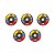 Kit 5 Disco Flap Desbaste Acabamento Grão 80 115x22,23 Matz - Imagem 1