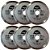 Kit 6 Disco De Corte Diamantado Liso 8mm 110mm x 20mm Matz - Imagem 1