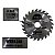 Kit 3 Disco Serra Wídea Madeira 24 Dentes 110mm x 20mm Matz - Imagem 4