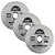 Kit 3 Disco Serra Aço P/ Madeira 72 Dentes 110mm x 20mm Matz - Imagem 1