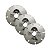 Kit 3 Disco Segmentado Tungstênio Esmerilhadeira 110x22,23mm - Imagem 1