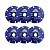 Kit 6 Disco Corte Esmerilhadeira P/ Aço 115mm x 22,23mm Matz - Imagem 1