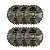 Kit 6 Disco Serra Wídea Madeira 36 Dentes 180mm x 20mm Matz - Imagem 1