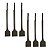 Kit 6 Talhadeira Martelete Rompedor SDS Plus 40x250mm Matz - Imagem 1