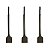 Kit 3 Talhadeira Martelete Rompedor SDS Plus 40x250mm Matz - Imagem 1
