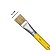 Pincel Chato Longo Cerda Natural 815-24 Nº24 Grosso Tigre - Imagem 3