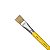 Kit 6 Pincel Chato Longo Cerda Natural 815-22 Nº22 Tigre - Imagem 3