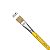 Kit 3 Pincel Chato Longo Cerda Natural 815-20 Nº20 Tigre - Imagem 4