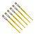 Kit 6 Pincel Chato Longo Cerda Natural 815-20 Nº20 Tigre - Imagem 1