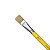 Pincel Chato Longo Cerda Natural 815-18 Nº18 Grosso Tigre - Imagem 2