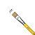 Kit 3 Pincel Chato Longo Cerda Natural 815-18 Nº18 Tigre - Imagem 4