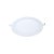 Kit 6 Painel LED Embutir Redondo Luz Fria 6500K 12W 17cm - Imagem 2