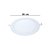 Kit 4 Painel LED Embutir Redondo Luz Quente 3000K 24W 30cm - Imagem 3