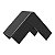 Kit 4 Conexão Curva Cotovelo Externo Preto Canaleta 20x10mm - Imagem 4