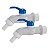 Kit 2 Torneira Esfera PVC Jardim Tanque 1/2'' 3/4'' Branca - Imagem 1