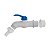 Kit 4 Torneira Esfera PVC Jardim Tanque 1/2'' 3/4'' Branca - Imagem 5