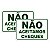 Kit 2 Placa Aviso Não Aceitamos Cheques 20cmx15cm PVC - Imagem 2