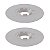 Kit 2 Disco Grelha Anti Infiltração 100mm Branco Estrela - Imagem 1