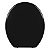 Assento Sanitário Oval Universal Almofadado Slim Preto Astra - Imagem 4