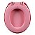 Assento Sanitário Oval Universal Almofadado Rosa Astra - Imagem 4